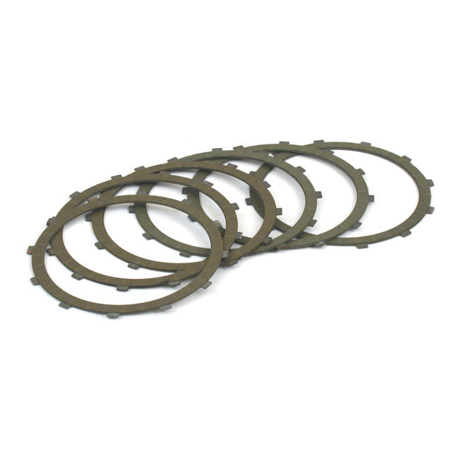 Barnett, clutch friction disc set. Aramid — L84-89 Big Twin (NU)