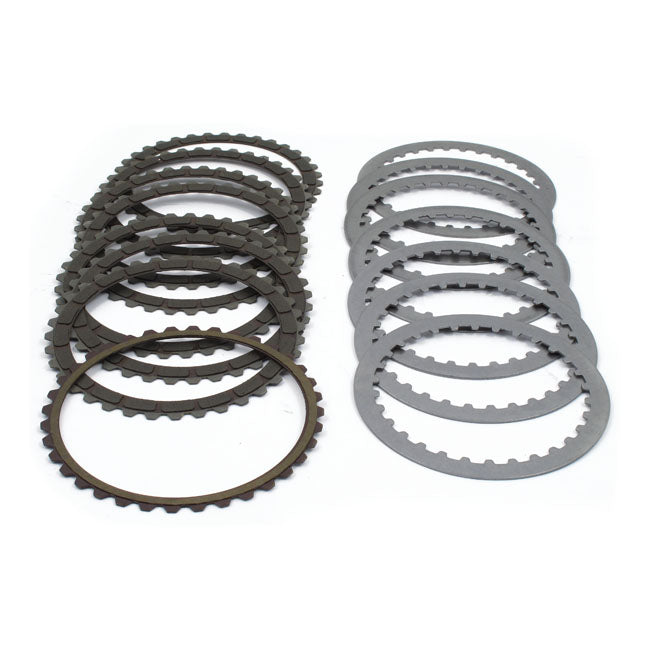 Barnett, clutch plate kit. Carbon fiber — 08-12 XR1200; 04-08 Buell XB12R (NU)