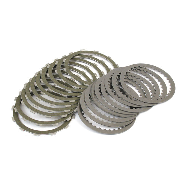 Barnett, Extra Plate clutch plate kit. Aramid — 98-17 Big Twin (excl. 13-17 Big Twin with A&S clutch; 2017 M8) (NU)