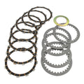 Barnett, clutch plate kit. Carbon fiber — 84-90 XL Sportster (NU)