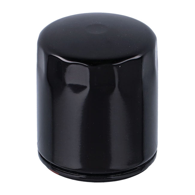S&S, spin-on oil filter. Black — 84-98 Softail; 80-98 FLT/Touring; 82-94 FXR; L84-22 XL Sportster; 08-12 XR1200; 97-02 Buell (NU)