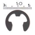 Retaining ring, choke cable