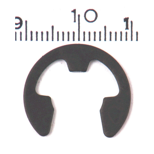 Retaining ring, choke cable