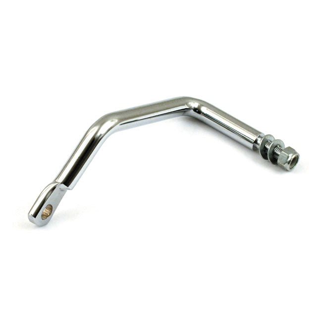 Mounting bracket Panhead style oil filter. Chrome — 65-86 4-speed Big Twin (Excl. Softail) (NU)
