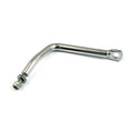 Mounting bracket Panhead style oil filter. Chrome — 40-57 Big Twin (rigids) (NU)
