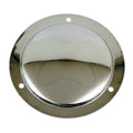 Derby cover, stepped. Chrome — 70-98 Big Twin (NU)