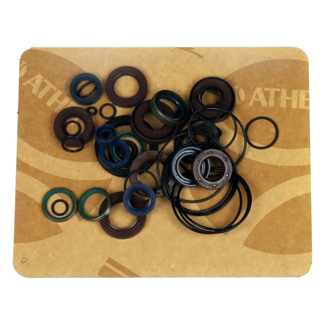 Athena, engine oil seal kit — Ducati: 89-93 907 I.E. USA 907cc; 89-93 DUCATI 907cc; 89-93 I.E 900cc; 89-93 PASO 906 900cc; 98-99 SUPERSPORT 900cc; 91-96 SUPERSPORT SUPERLIGHT 900cc
