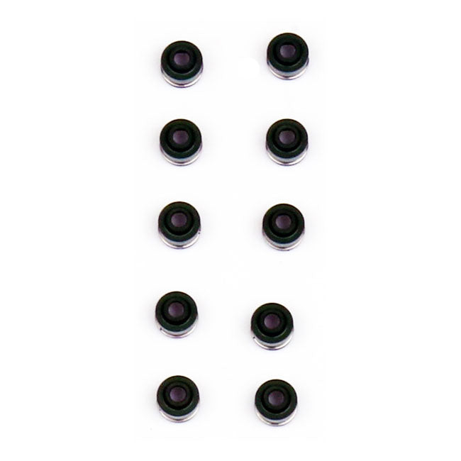 Athena, valve stem seal kit — Kawasaki: 95-15 NINJA ZX-6R 600cc; 05-06 NINJA ZX-6R 636cc; 05-05 NINJA ZX-6RR 600cc; 13-16 Z ABS 800cc; 03-11 Z S/R 750cc