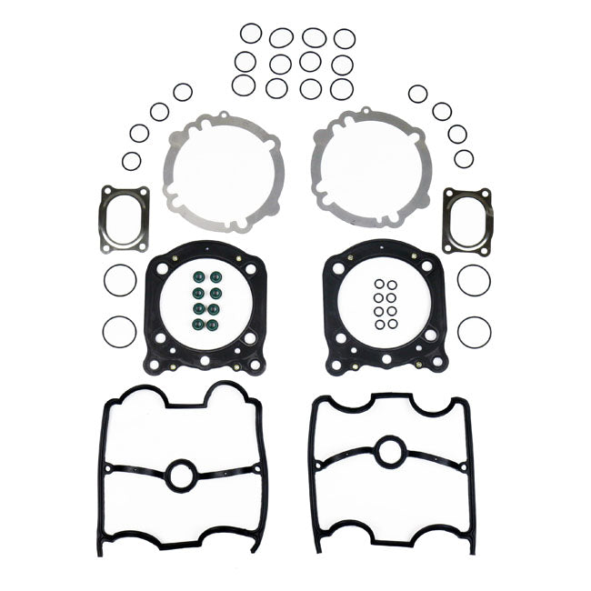 Athena, top end gasket kit — Ducati: 02-03 998 998cc; 04-04 998 MATRIX 998cc; 02-02 998 S BAYLISS / BOSTROM 998cc; 04-04 998 S FINAL EDITION 998cc; 03-03 999 999cc; 03-06 999 EUR/USA 999cc; 03-06 999 S 999cc; 07-07 999 S AMA REPLICA USA 999cc