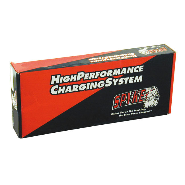 Spyke 32 amp charge kit, black regulator