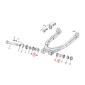 Bearing spacer, inner. swingarm