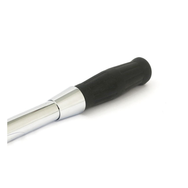 Paughco, handlebar grip cones for internal throttle. Chrome — Customs with internal throttle