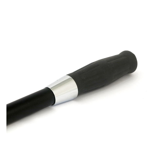 Paughco, handlebar grip cones for internal throttle. Chrome — Customs with internal throttle