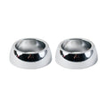 Paughco, handlebar grip cones for internal throttle. Chrome — Customs with internal throttle