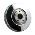 Brake drum front, chrome