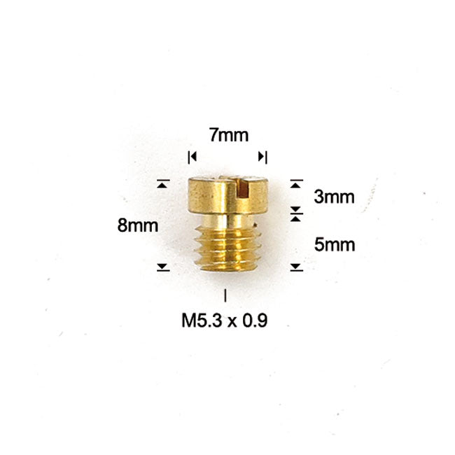 EBC Keihin CV carburetor main jets, size 175