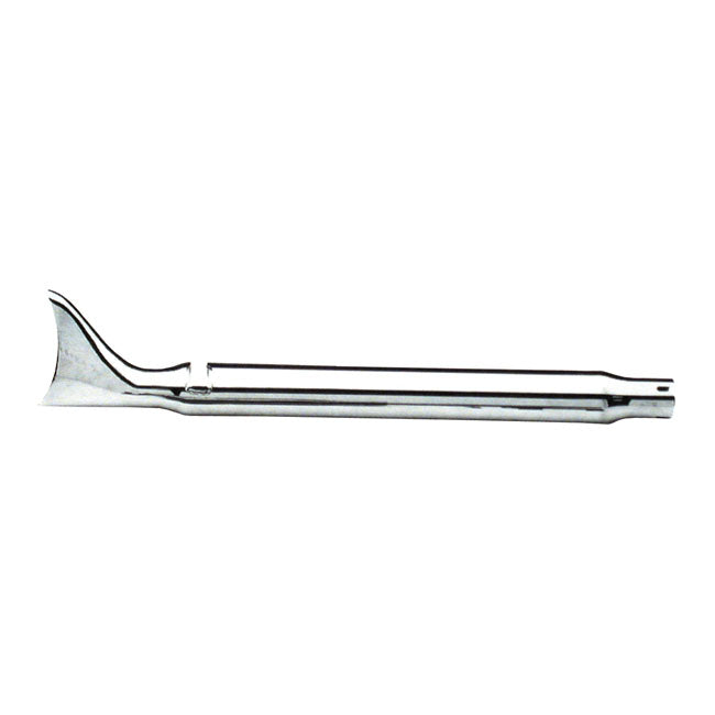 Paughco, Touring Fishtail slip-on muffler. 32" long. Left