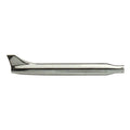 Paughco, Smooth 3" Rocket Fishtail muffler. 22-1/2"