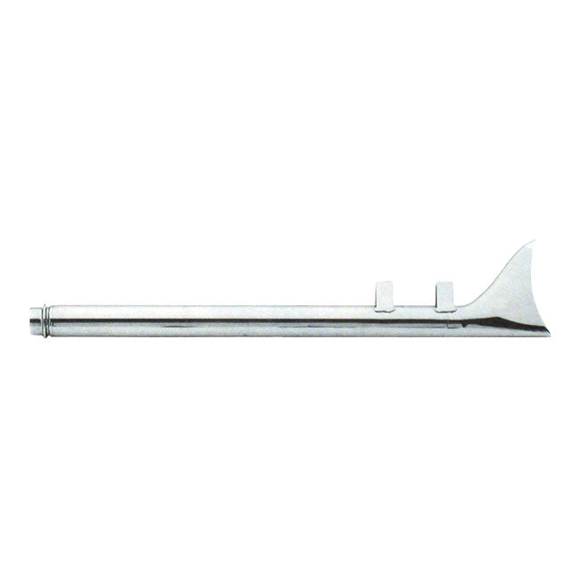 Paughco, Fishtail extension (right). 31" long. Chrome