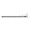 Paughco, Fishtail extension (left). 31" long. Chrome