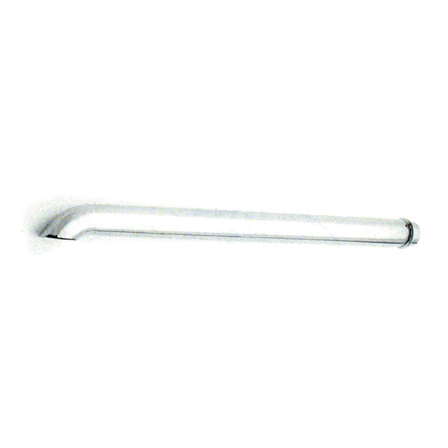 Paughco, Tailpipe extension. 31" Goose cut. Chrome — Universal