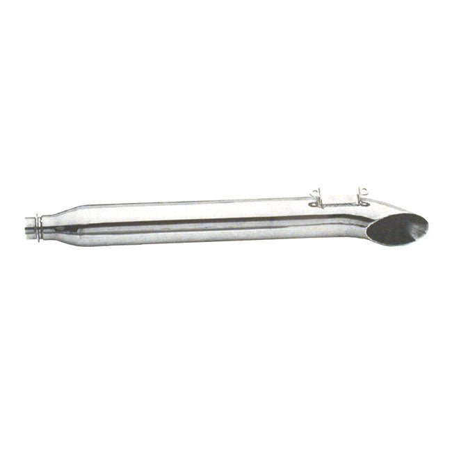 Paughco, FLT Turn out muffler 31" long. Left. Chrome — 95-16 FLT/Touring (NU)