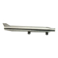 Paughco, Smooth 3" Rocket Fishtail muffler. 31". Right