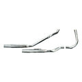 Paughco, Tapered exhaust (38"). Chrome — 36-47 Knucklehead (NU)