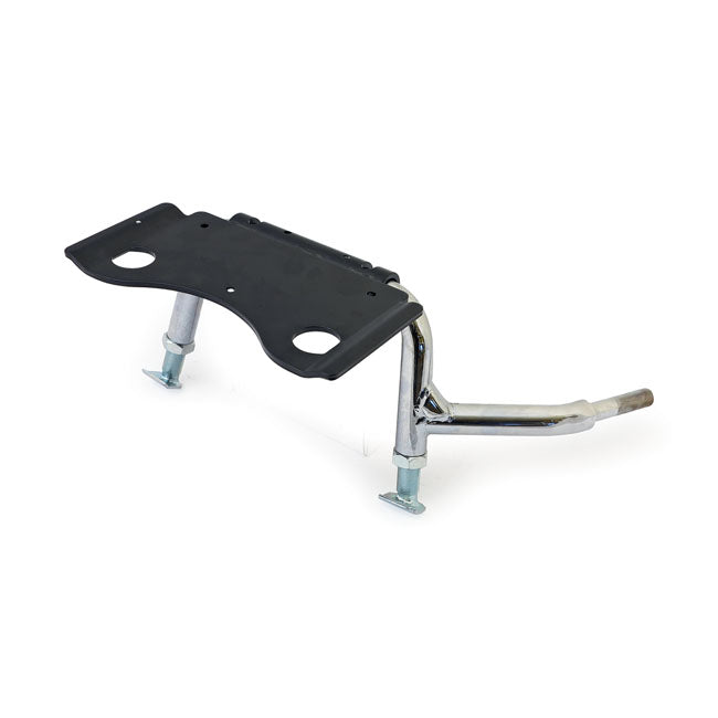 Adjustable center stand. Chrome — 09-25 FLT/Touring (excl. FLHTKSE; FLTRUSE; FLTRXSE; 07-11 FLHTCUSE; models with adjustable passenger floorboard mount kit MCS 502323 / OEM 50768-07)
