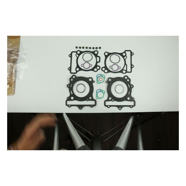 Athena, top end gasket kit — Suzuki: 04-19 DL V-STROM 650cc; 09-15 SFV GLADIUS 650cc; 99-19 SV 650cc