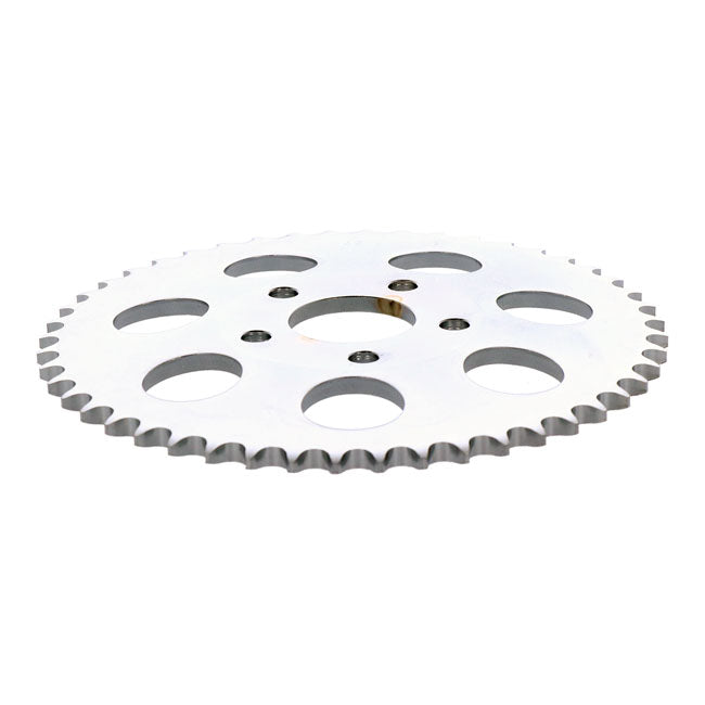Rear sprocket, zinc. 48t — 73-85 4-speed Big Twin; 79-81 XL Sportster (NU)