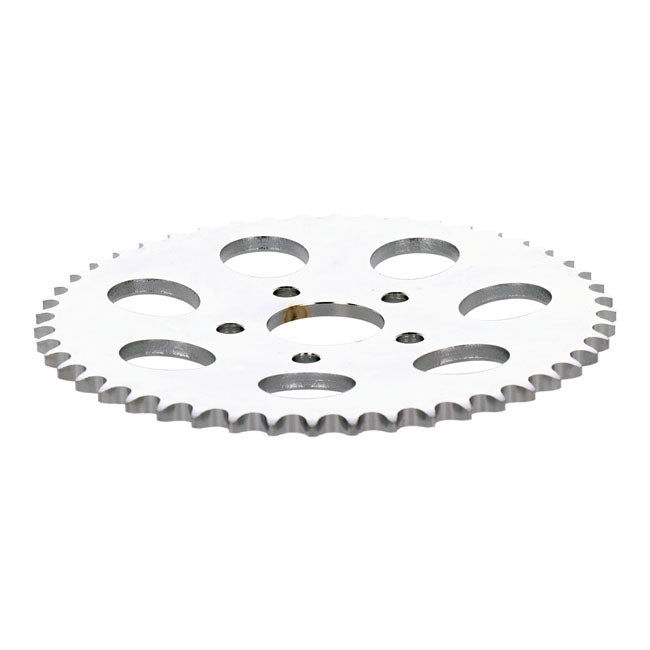 Rear sprocket, zinc. 48t — 73-85 4-speed Big Twin; 79-81 XL Sportster (NU)