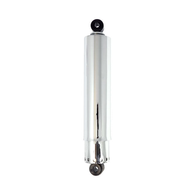 Shock absorbers 14", full cover. Chrome