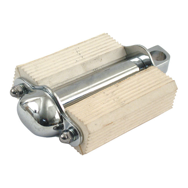 Kick pedal, ''Bicycle style''. White