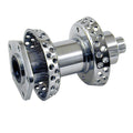 Single flange hub, chrome, 40 spoke
