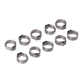 Crimp hose clamp, 5/8 (16.00mm) ID. Stainless