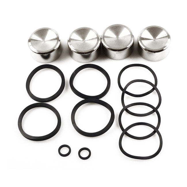 Caliper piston & seal kit, front/rear