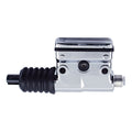 Rear master cylinder. Chrome — L87-99 FLST (NU) (Excl. FXST)