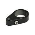 2-piece frame cable clamp. Throttle. Black — Universal