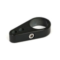 2-piece frame cable clamp. Throttle/Idle. Black — Universal