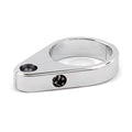 2-piece frame cable clamp. Clutch. Chrome — Universal