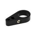 2-Piece frame cable clamp. Throttle/Idle/Brake. Black — Universal