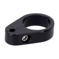 2-piece frame cable clamp. Throttle. Black — Universal