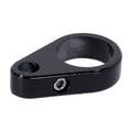 2-piece frame cable clamp. Clutch. Black — Universal