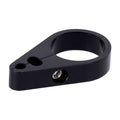 2-Piece frame cable clamp. Throttle/Idle/Brake. Black — Universal