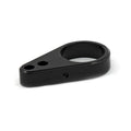 2-piece frame cable clamp. Throttle/Idle. Black — Universal