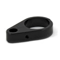2-piece frame cable clamp. Clutch. Black — Universal