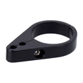 2-piece frame cable clamp. Throttle/Idle. Black — Universal