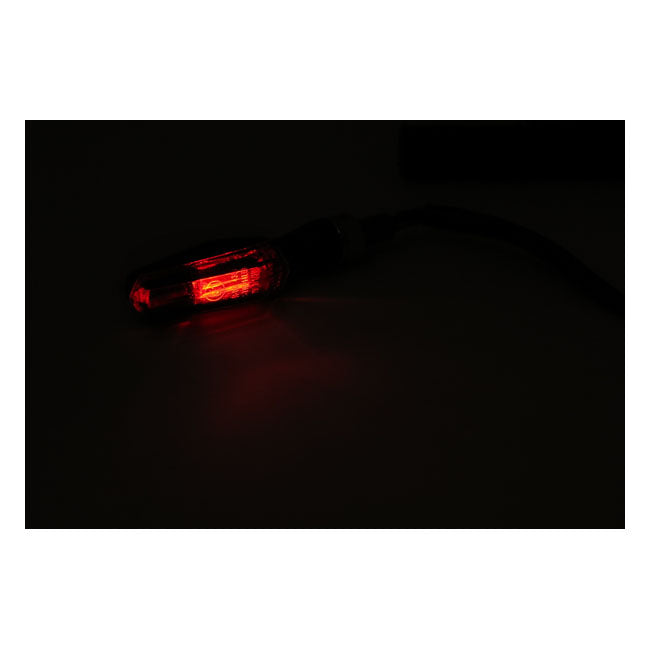 Cob, LED taillight / turn signal combo. Black