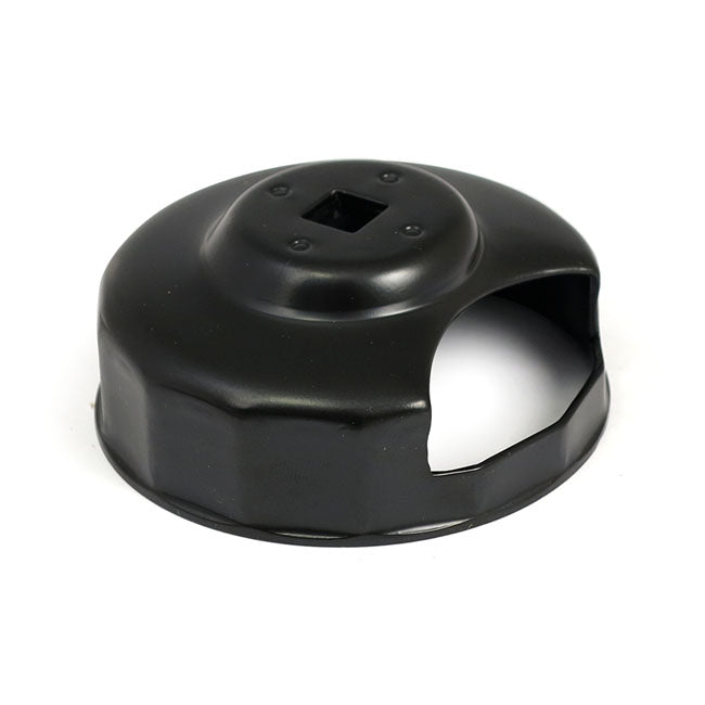 Oil filter wrench, 3/8" drive with cut-out — Universal